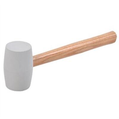  Apex Tool  Rubber Mallet  16 Ounce White 1 Each JK160110