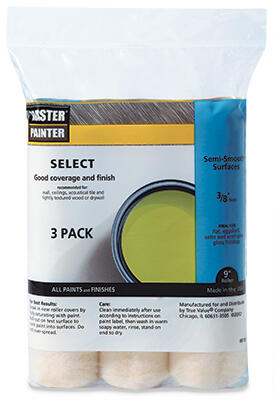  Master Painter  Knit Roller Cover  9x3/8 Inch  3 Pack MPS938-3PK
