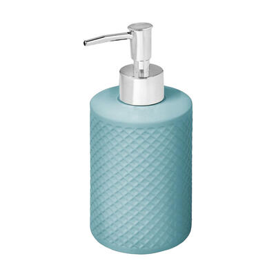  Ceramic Soap Pump 14oz Aqua  1 Each 99276.Z.82