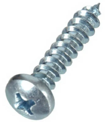  Hillman  Pan Head Phillips Sheet Metal Screw #12x1-1/2 Inch Zinc 1 Each 80102