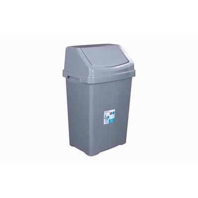 Wham Swing Bin 25l Silver 1 Each 11750