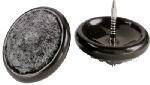  Do It Best Carpet Base Nail On Glides  1-1/4 Inch Gray 4 Pack  19155 F31919TV