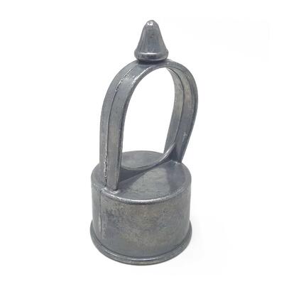 Fencing Loop Cap 2-1/2x1-5/8 Inch Aluminum 1 Each 10009050