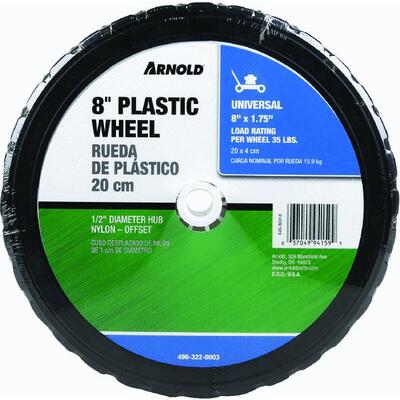 Arnold Corp Plastic Wheel  8x1.75 Each 1 Each 490-322-0003 875P