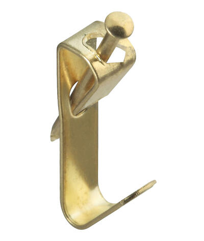  National Picture Hanger Brass 1 Each 260026