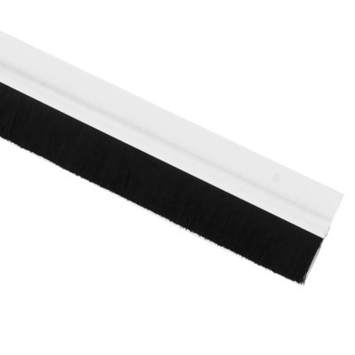 BRUSH DOOR SWEEP 1-1/2x36 WHIT