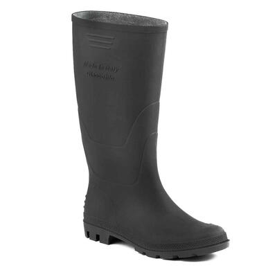  Ginocchio Rubber Boots Farmer's 6 Black 1 Pair SHWBO1220T42