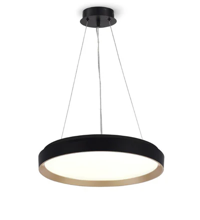 PENDANT LED LAMP  36W BLK/GLD