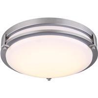  Home Impressions Light Fixture LED Mount Brushed Nickel 1 Each LFM112A13BN