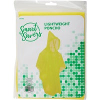 PONCHO 52 In. x 40 In LW YEL