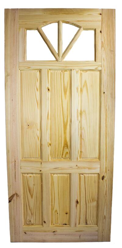 Arima Door Diamond Arch Pine 36 Inch 1 Each