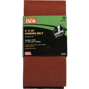 COARSE SANDING BELT 4X36