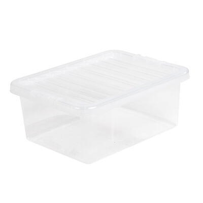  Wham Box and Lid  17L  Clear  1 Each 25350