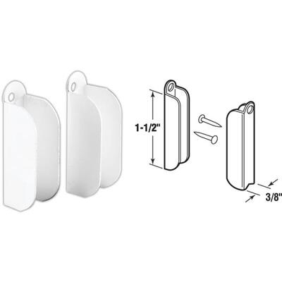  Prime Line  Top Hanger  3/8 Inch  White 1 Each PL8106