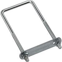  National Square U Bolt #657 3/8x3x7 Inch Zinc 1 Each N222372