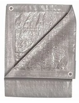 TARPAULIN 20'X20' SILVER