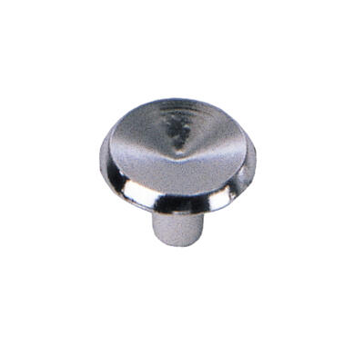 Laurey Modern Standard Knob 1 Inch Chrome 1 Each 20126