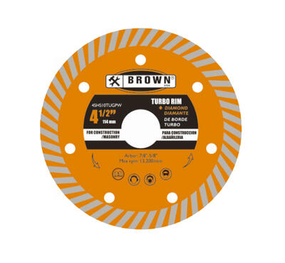  Brown USA Cutting Disc 4.5x7/8-5/8 Inch 0.07 x10mm 1 Each 45HS10TUGPW