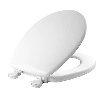  Mayfair  Round Wood Toilet Seat  White  1 Each 66TT-000