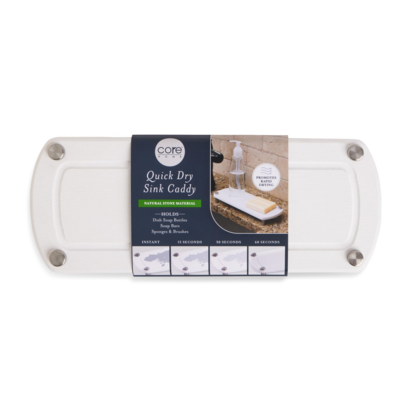 QUICK DRY SINK CADDY WHITE