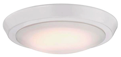 LED CEILING FIXT 1LT WHT FRST