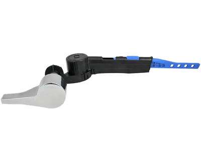 Fluidmaster  Perfect Fit Toilet Tank Lever  Chrome 1 Each 641