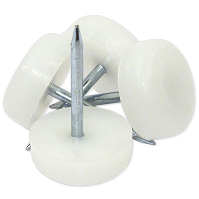  Tru Guard Plastic Base 5/8 Inch  White 4 Pack F32026TV