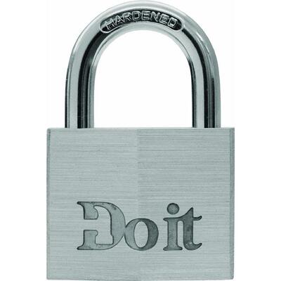 Master Lock Keyed Padlock 1-1/2 In Alum 1 Each 1840DDIB 78556 7855