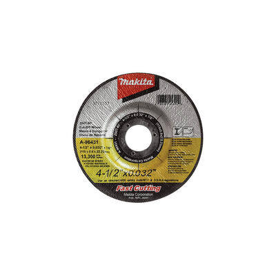  Makita  Depressed Center Wheel  4-1/2 Inch  1 Each A-96431