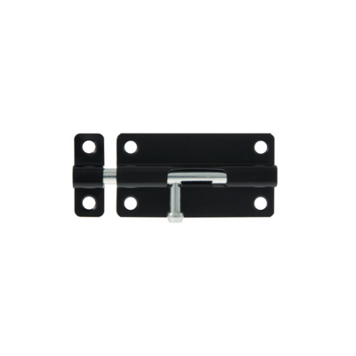 BARREL BOLT 6P BLACK FINISH