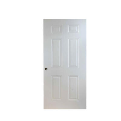Prime Source Door Standard Bore Metal 6 Panel 30 Inch 1 Each