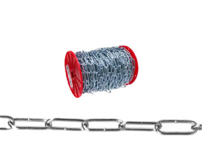  Campbell  Double Loop Chain 100 Foot  1 Each 0724627 619-926