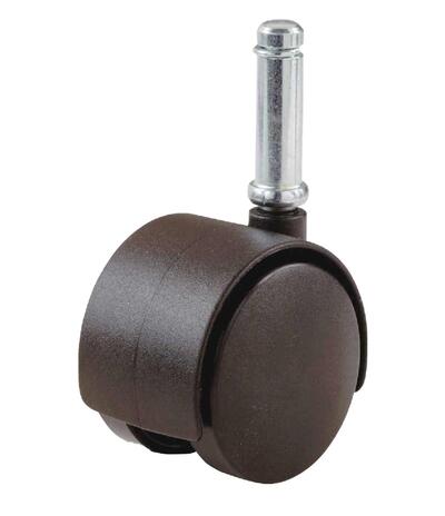  Do It Best Twin Wheel Caster  2 Inch  Brown 1 Each 243639