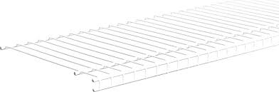 VENT WIRE SHELF 6'X12