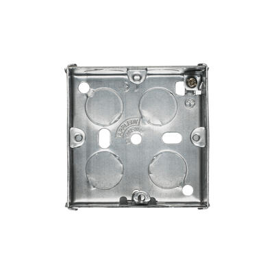  Crabtree Socket Box Metal Lug 1Gang 1 Each SB618