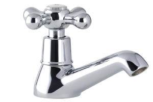 Duraflow Basin Faucet Cross Handle Chrome 1 Each DURBASCROS1