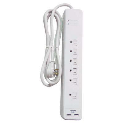 Kab Enterprise Power strip 6 Outlet 6 Foot  1 Each PS-672F-3A