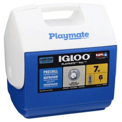 IGLOO PLAYMATE COOLER 7QT BLU