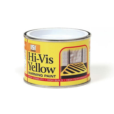 151 Coatings Hi Vis Warning Paint 180ml Yellow 1 Each DY025A