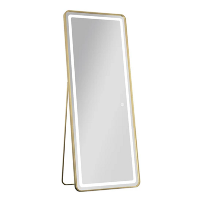 FULL BODY LED MIRROR GLD