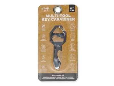 MULTI-TOOL KEY CARABINER 6IN1