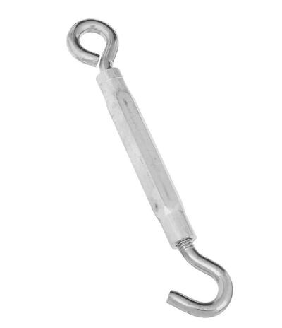 National Hook Eye Turn Buckles 3/8x10-1/2 In SS 1 Each N221978