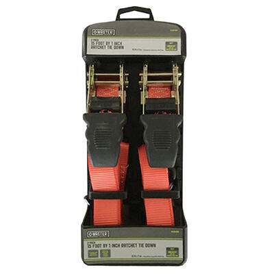  Master Mechanic Ratchet Tie Down 1 Inchx15 Foot  2 Pack mm39