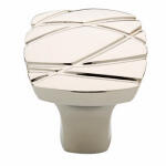 Liberty Ayana Knob 1-1/4 Inch  Polished Nickel 1 Each P27756-PN-C