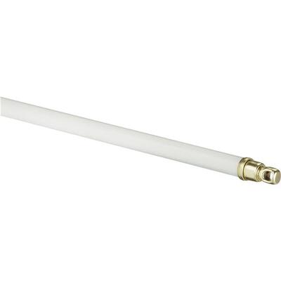  Kenney  Swivel Cafe Rod  21-38 Inch 5/16 Inch  White 1 Each KN641/1