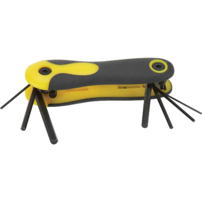  Do It Best  Metric Folding Hex Key Set 7 Piece 1 Set 347361