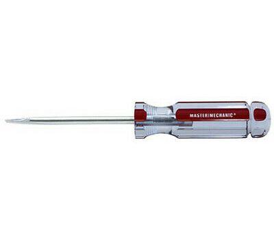  Master Mechanic Slotted Cabinet Screwdriver 1/4x4 Inch  1 Each 103592