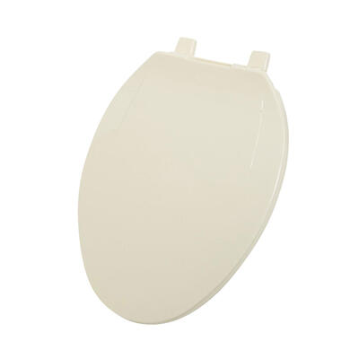  Home Impressions  Elongated Plastic Toilet Seat Bone 1 Each 445496