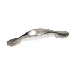 Laurey Georgetown Cabinet Pull  3 Inch Satin Chrome 1 Each 27739