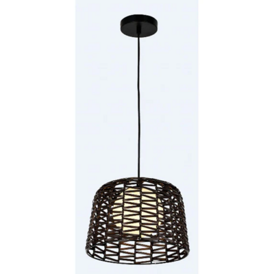 HANGING LAMP 1L BLK&DK COFFEE